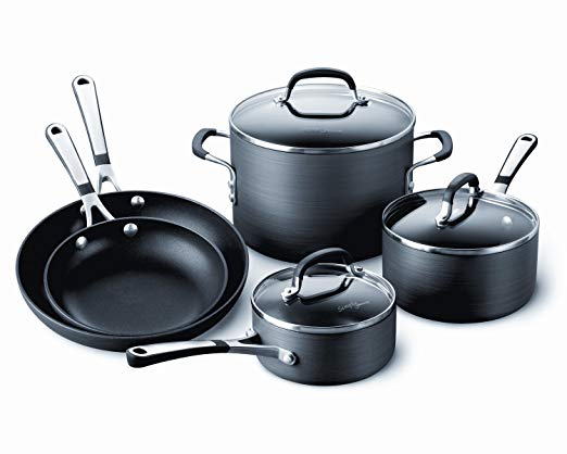 Calphalon hard anodized cookware is dishwasher safe