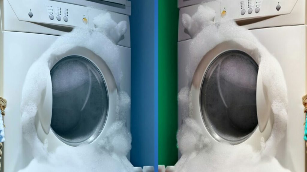 How to get rid of foam in the washing machine?