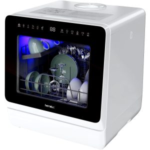 Hermitlux Countertop Portable HDW5CW01 Dishwasher Review