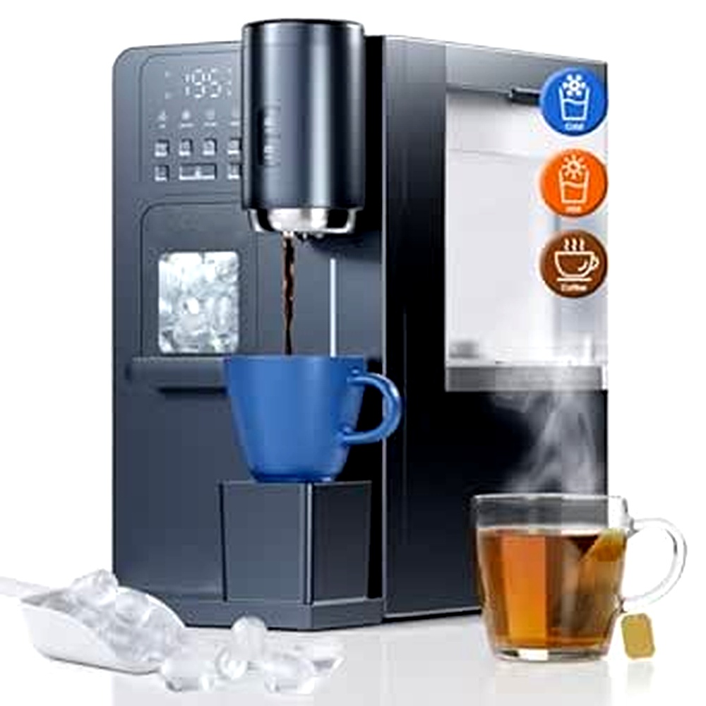 3-in-1 Water Dispenser with Ice Maker - The Countertop Solution