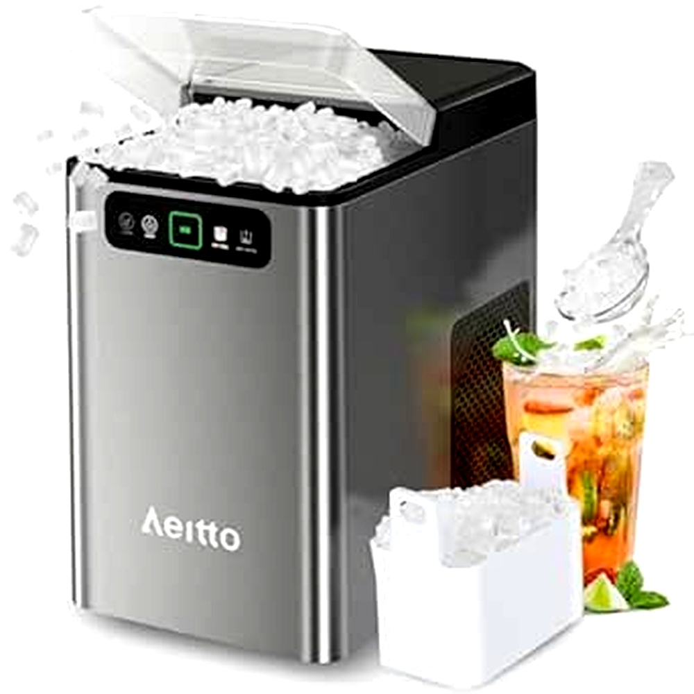 Aeitto Nugget Ice Maker Countertop Review - The Ideal Soft Chewable Ice Machine