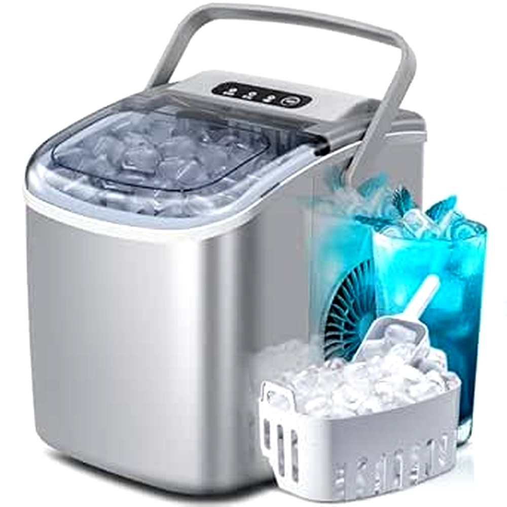 Comprehensive Review of Crzoe Portable Countertop Ice Maker Machine
