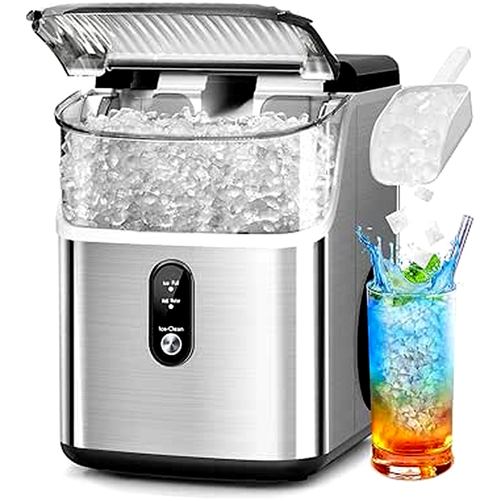 Countertop Nugget Ice Maker Pro Review - Ice Solution for Home and Office