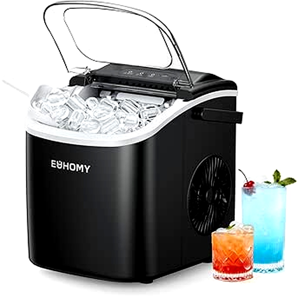 EUHOMY Countertop Ice Maker Review: The Solution for Home and Outdoor Ice Needs