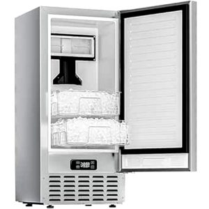 EUHOMY Under Counter Nugget Ice Maker Machine Review