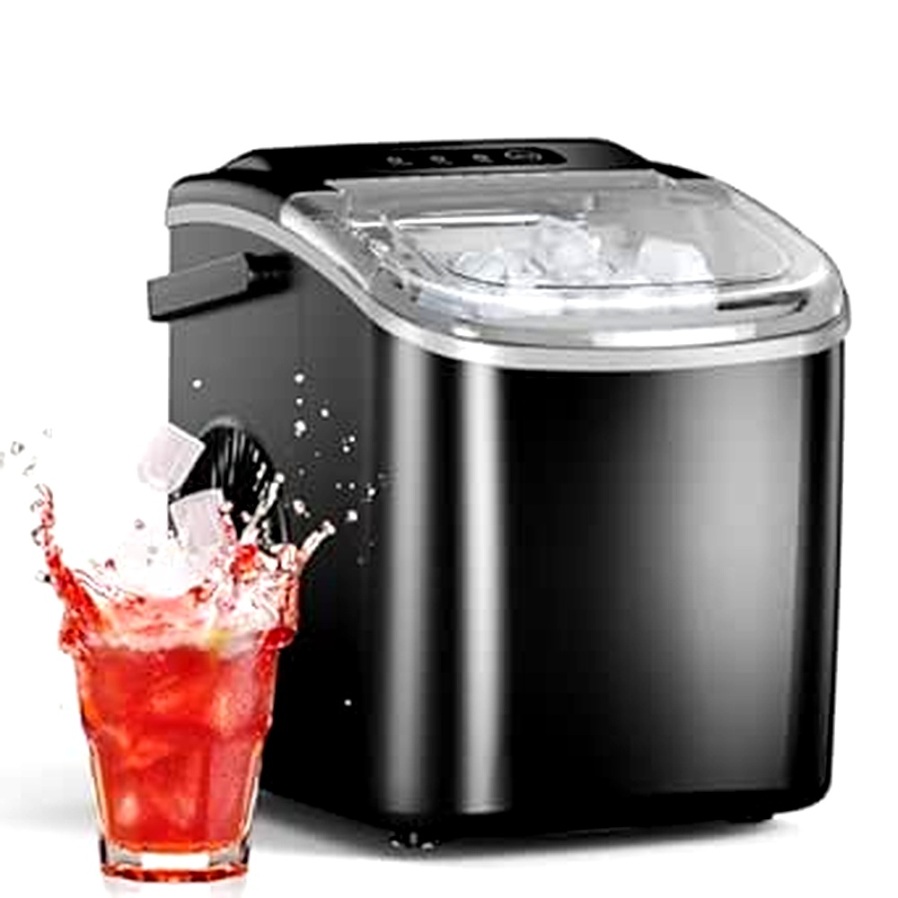 Ice Maker Countertop: Efficient and Easy Carry Ice Machine Review