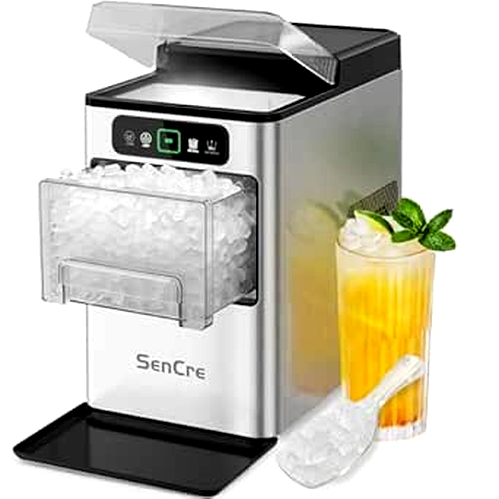 Nugget Ice Maker 40lbs/Day Review - The Ideal Countertop Ice Maker for Home and Office