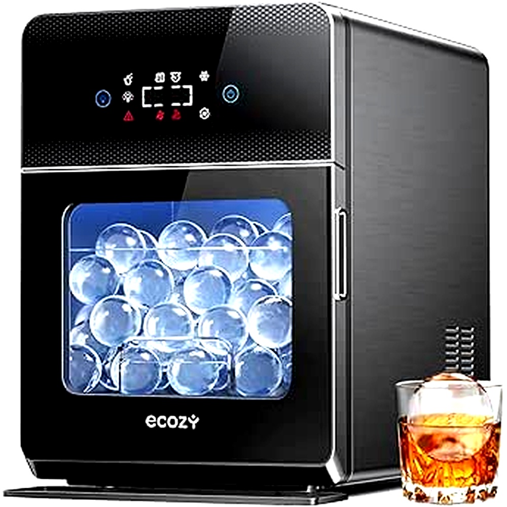 ecozy 2" Clear Ice Ball Maker Countertop Review: The Ideal Solution for Ice Lovers